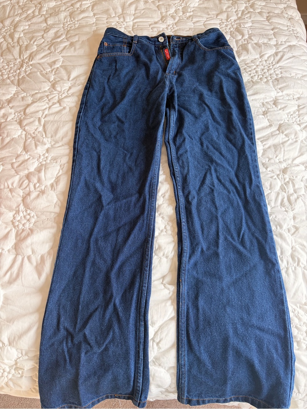 Levi's Indigo Blue Wide-Leg Women's Jeans